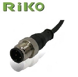 Przewód z gniazem M12, M124QD-PUR-2M