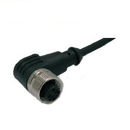 Przewód z gniazdem M12 RiKO M124RL-PUR-2M